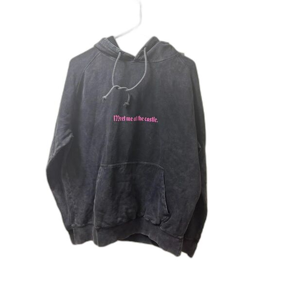 Adelaide's Fort Hooded Sweatshirt Unisex Large Gray Disney Find me at the Park - Picture 2 of 4